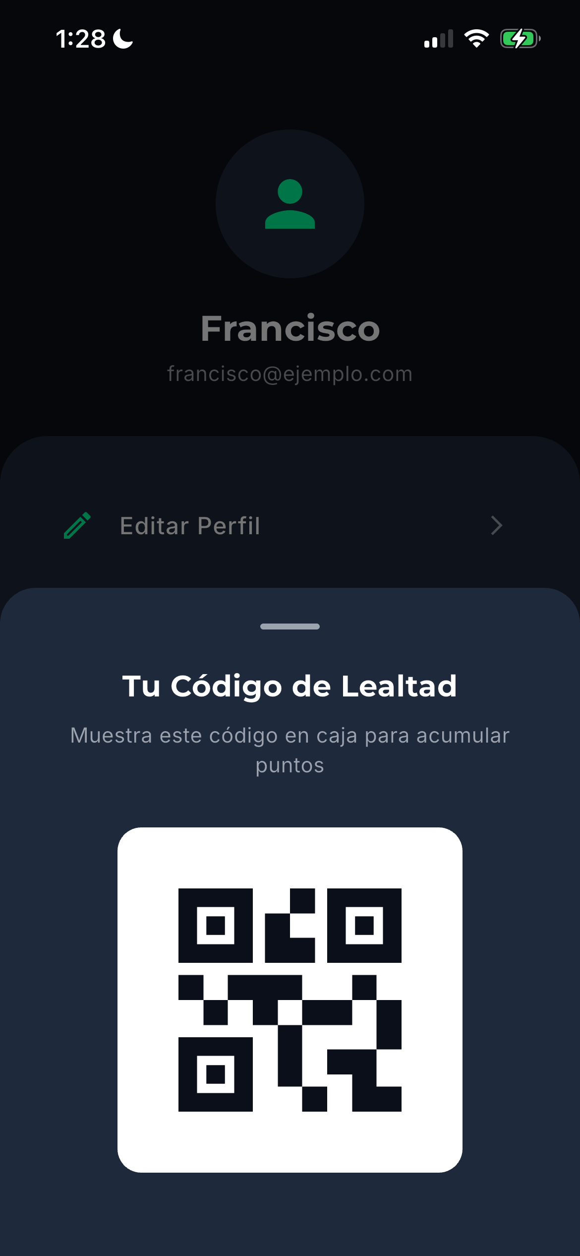 Modal QR